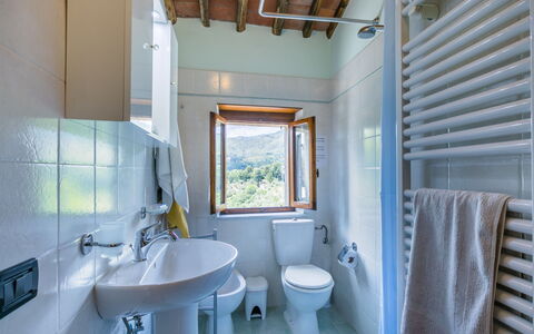 Pescia 629: Specchio, Lavello, Rubinetto, Proprietà, Idraulico Fixture, Viola, Azzurro, Bagno, Interior Design, Lavandino Del Bagno