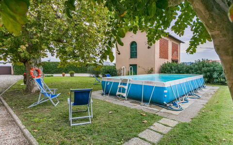 Casa Girasole (Smn101): Pianta, Costruzione, Albero, Finestra, Mobili Da Esterno, Casa, Shade, Lotto, Erba, Tempo Libero