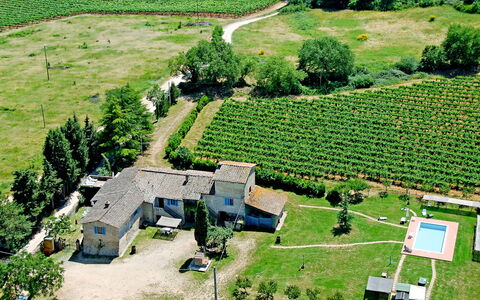 Monteriggioni 602: Visione Globale, Lotto, Paesaggio Naturale, Fotografia Aerea, Area Rurale, Paesaggio, Erba, Campo, Urban Design, Fotografia
