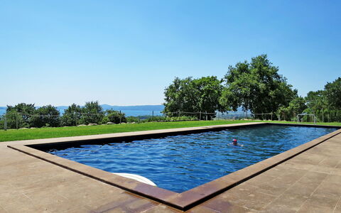 Lago di Bolsena 662: Piscina, Proprietà, Immobiliare, Tempo Libero, Rettangolo, Casa, Vacanza, Erba, Estate, Casa
