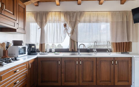 Castagno: Controsoffitto, Cabinetry, Mobilia, Proprietà, Lavandino Della Cucina, Costruzione, Finestra, Lavello, Legna, Rubinetto