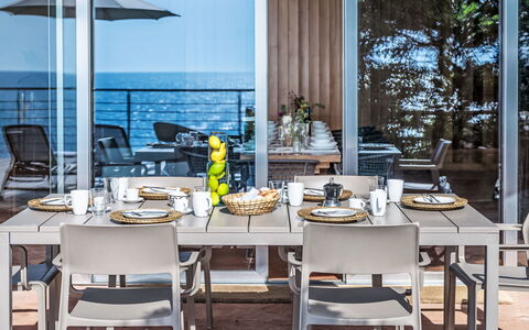 Vistamare: Mobilia, Mobili Da Esterno, Tavolo, Cucina & Sala Da Pranzo Tavolo, Sedia, Tavolo Esterno, Ristorante, Sala Da Pranzo, Terrazza, Tavolino Da Caffè
