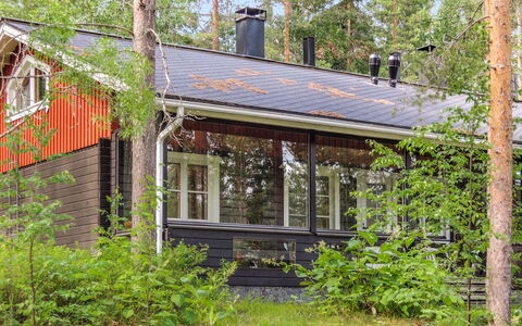 Luppo-Koli: Legna, Villetta, Log Cabin, Foresta, Capannone, Edifici Giardino, Larice, Woodland, Color Legno