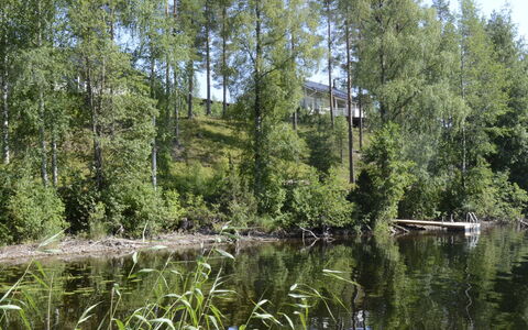 Saunaharju 3: Risorse Idriche, Acqua, Corpo D'Acqua, Albero, Verde, Natura, Ambiente Naturale, Vegetazione, Waterway