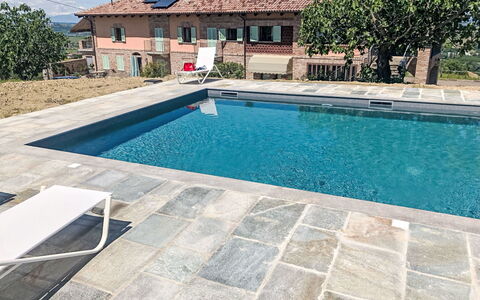 Antica Cascina: Piscina, Materiale Composito, Flagstone, Piastrella, Calcestruzzo, Giochi D'Acqua, Shade, Mobili Da Esterno, Cobblestone