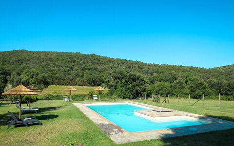 Roccastrada 622: Cielo, Acqua, Pianta, Piscina, Albero, Azzurro, Paesaggio Naturale, Vegetazione, Shade, Lotto
