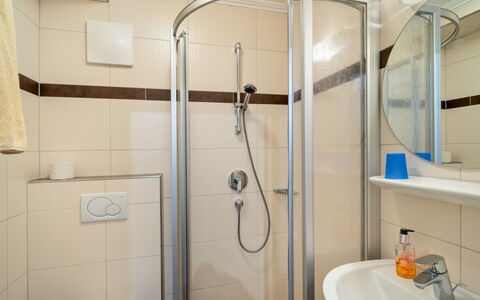 Mittersill 606: Interior Design, Pavimentazione, Pavimento, Camera, Idraulico Fixture, Lavello, Specchio, Lavandino Del Bagno, Idraulico, Rubinetto