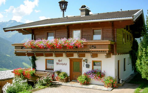 Bramberg am Wildkogel 697: Pianta, Fiore, Cielo, Nube, Costruzione, Proprietà, Finestra, Porta, Casa, Albero
