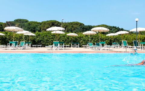 San Vincenzo 651: Piscina, Ricorrere, Mobili Da Esterno, Resort Citta ', Ombrello, Hotel, Lettino, Tropici