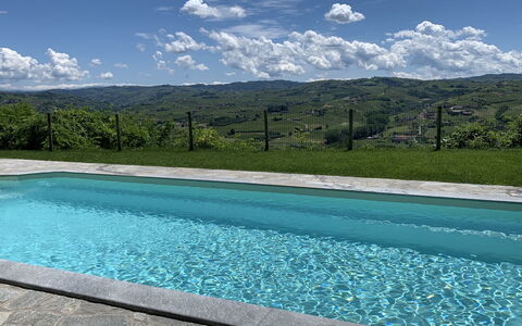 Costigliole D'Asti 602: Acqua, Nube, Cielo, Pianta, Risorse Idriche, Giorno, Proprietà, Piscina, Paesaggio Naturale, Azzurro
