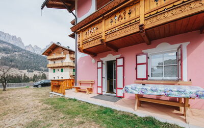 Pozza di Fassa 644: Costruzione, Proprietà, Pianta, Cielo, Finestra, Legna, Casa, Architettura, Tempo Libero, Villetta