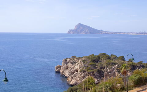 Altea 763: Promontorio, Mare, Costa, Cielo, Promontorio, Costiera E Morfologie Oceanic, Capo, Oceano, Roccia, Klippe