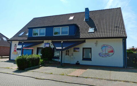 Norddeich 335: Cielo, Nube, Finestra, Pianta, Porta, Costruzione, Facciata, Villetta, Casa, Tetto