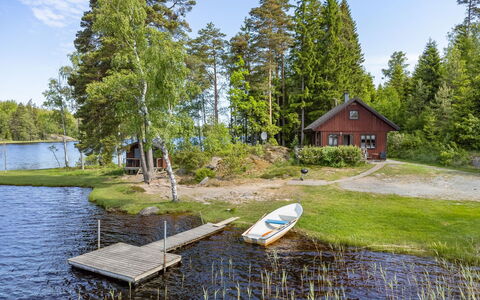 Kasen Sjökanten: Acqua, Pianta, Cielo, Risorse Idriche, Costruzione, Paesaggio Naturale, Albero, Lago, Casa, Lotto