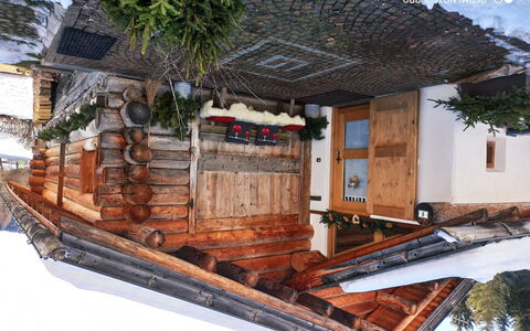 Chalet Baita Tabià Dolomites: Costruzione, Legna, Casa, Tetto, Tempo Libero, Facciata, Pendenza, Albero, Finestra