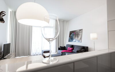 Alloggio:&nbsp;Mit 1 Schlafzimmer & Saunabereich 40.7