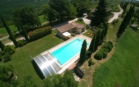 Villa Venanzo: Fotografia Aerea, Lotto, Visione Globale, Paesaggio, Fotografia, Erba, Tecnologia, Hill Station, Estate, Tempo Libero
