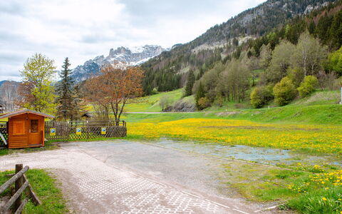 Campitello 627: Nube, Cielo, Pianta, Montagna, Albero, Paesaggio Naturale, Highland, Lotto, Larice, Casa
