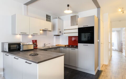 Poséidon: Costruzione, Cabinetry, Controsoffitto, Elettrodomestico Da Cucina, Elettrodomestico, Cucina Stufa, Legna, Cucina, Casa, Interior Design