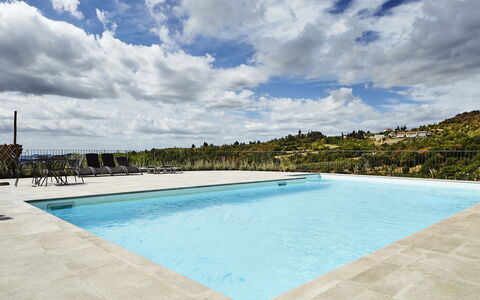 Villa Cincinelli: Piscina, Proprietà, Cielo, Tempo Libero, Azzurro, Immobiliare, Vacanza, Casa, Costruzione, Estate