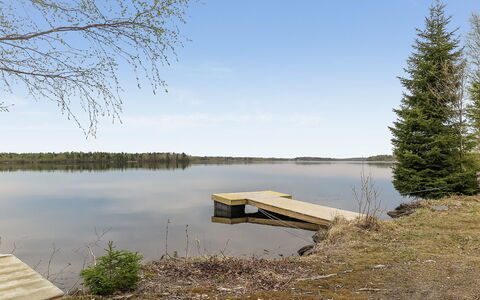 Itäkoski 1: Legna, Villetta, Log Cabin, Foresta, Capannone, Edifici Giardino, Larice, Woodland, Color Legno