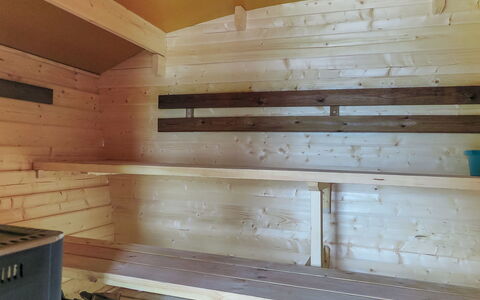 Itäkoski 1: Legna, Villetta, Log Cabin, Foresta, Capannone, Edifici Giardino, Larice, Woodland, Color Legno