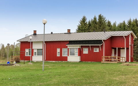 Itäkoski 1: Legna, Villetta, Log Cabin, Foresta, Capannone, Edifici Giardino, Larice, Woodland, Color Legno