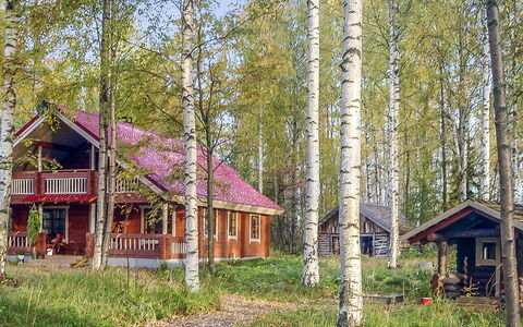 Niinimökki: Mobilia, Sedia, Mobili Da Esterno, Tavolo, Legna, Tavolo Esterno, Cucina & Sala Da Pranzo Tavolo, Shade, Giardino, Ombrello