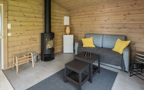 Villa Kurki: Legna, Villetta, Log Cabin, Foresta, Capannone, Edifici Giardino, Larice, Woodland, Color Legno