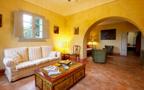 Villa Bacco: Interior Design, Parete, Pavimentazione, Mobilia, Pavimento, Soffitto, Camera, Casa, Illuminazione, Soggiorno