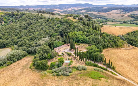 Villa Bacco: Paesaggio Naturale, Paesaggio, Piantagione, Fotografia Aerea, Visione Globale, Landscaping, Sempreverde