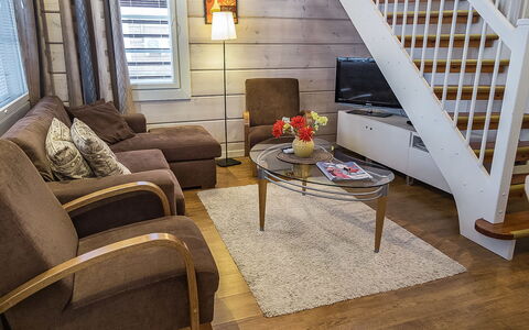 Lepolinna B: Legna, Villetta, Log Cabin, Foresta, Capannone, Edifici Giardino, Larice, Woodland, Color Legno