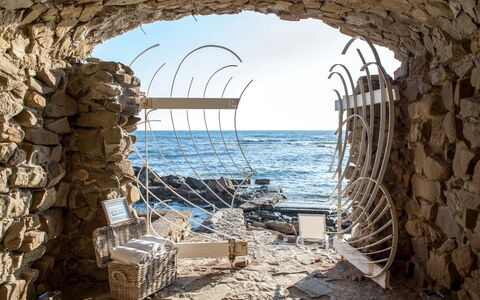 La Califfa: Arco, Architettura, Rovine, Roccia, Mare, Muro ​​Di Pietra, Finestra, Costruzione, Costa, Legna
