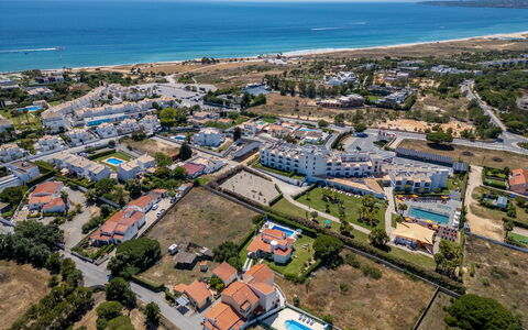 Casa Do Sol: Fotografia Aerea, Costa, Mare, Visione Globale, Oceano, Ricorrere, Resort Citta ', Riva, Località Balneare, Spiaggia