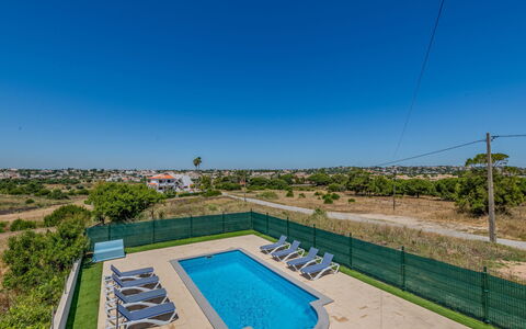 Casa Do Sol: Blu, Shade, Piscina, Recinzione