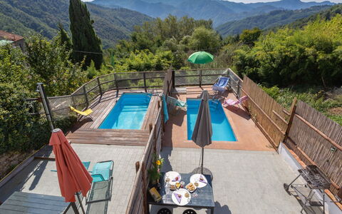 Ciliegi: Piscina, Proprietà, Tempo Libero, Turismo, Hill Station, Vacanza, Ricorrere, Montagna, Immobiliare, Casa