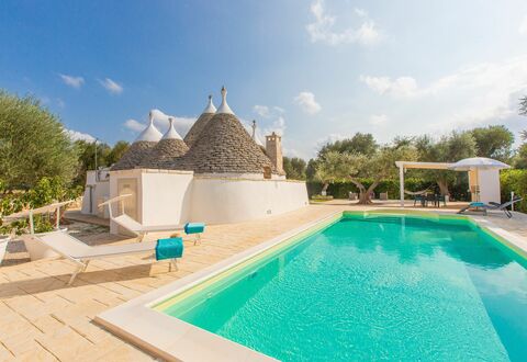 Trullo Del Mandarino: Proprietà, Piscina, Costruzione, Villa, Immobiliare, Casa, Estate, Vacanza, Tempo Libero, Architettura