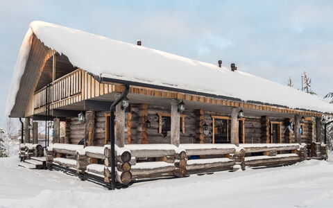 Villa Aurora: Legna, Neve, Villetta, Inverno, Tetto, Casa, Congelamento, Log Cabin, Raccordo, Pendenza