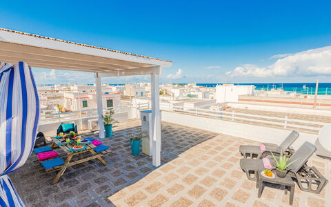 La Terrazza Vista Mare Di Marco: Proprietà, Costruzione, Casa, Camera, Casa, Immobiliare, Vacanza, Architettura, Interior Design, Mare