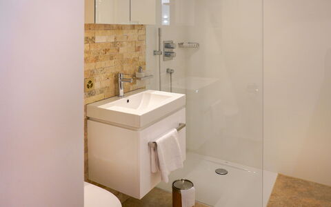 Celerina 11: Bagno, Proprietà, Camera, Piastrella, Idraulico Fixture, Bagno Accessorio, Parete, Pavimento, Lavello, Lavandino Del Bagno