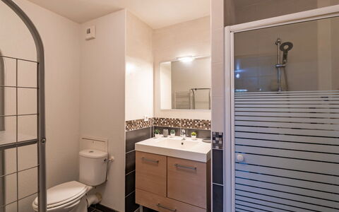Capbreton 139: Proprietà, Lavello, Idraulico Fixture, Specchio, Bagno, Rubinetto, Interior Design, Mobiletto Del Bagno, Viola
