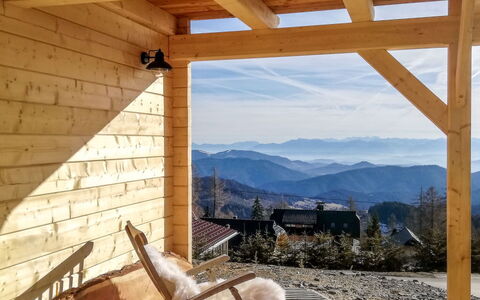 Hütte Gimpel: Camera, Fascio, Camera Da Letto, Legna, Log Cabin, Costruzione, Interior Design, Casa, Tetto, Mobilia