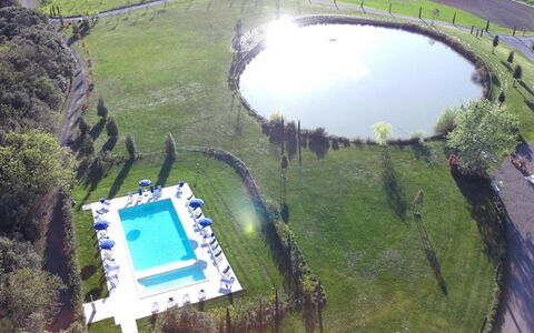 La Rimessa: Fotografia Aerea, Visione Globale, Risorse Idriche, Paesaggio, Stadio, Fotografia, Urban Design, Serbatoio, Stabilimento Sportivo