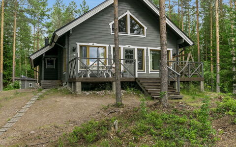 Kantri: Legna, Villetta, Log Cabin, Foresta, Capannone, Edifici Giardino, Larice, Woodland, Color Legno