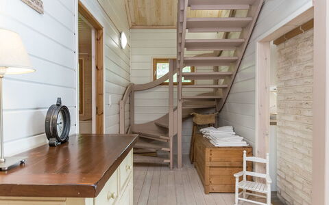 Kantri: Legna, Villetta, Log Cabin, Foresta, Capannone, Edifici Giardino, Larice, Woodland, Color Legno