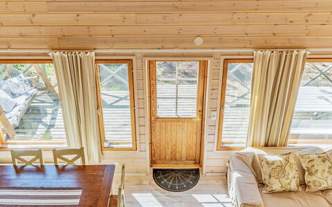 Kantri: Legna, Villetta, Log Cabin, Foresta, Capannone, Edifici Giardino, Larice, Woodland, Color Legno