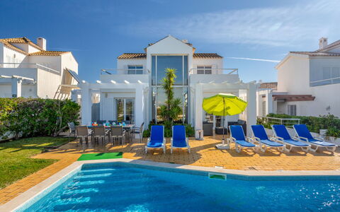 Villa Blue Ocean: Proprietà, Piscina, Costruzione, Immobiliare, Ricorrere, Casa, Zona Residenziale, Architettura, Vacanza, Estate