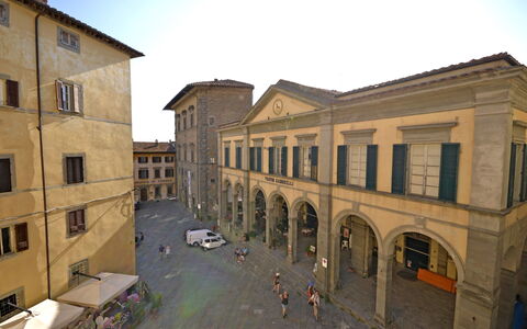 Appartamento Tommasi Fierli: Costruzione, Architettura, Cittadina, Facciata, Quartiere, Zona Urbana, Città, Casa, Strada, La Piazza Cittadina