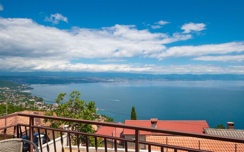 Lovran Tuliševica 406: Zona Residenziale, Costiera E Morfologie Oceanic, Costa, Mare, Oceano, Balcone, Resort Citta ', Baia, Ricorrere, Eco Hotel