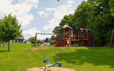 Holiday Hill 28: Terreno Di Gioco, Attrezzatura Giochi All'Aperto, Spazio Pubblico, Swing, Verde, Erba, Insediamento Umano, Lotto, Albero, Cortile
